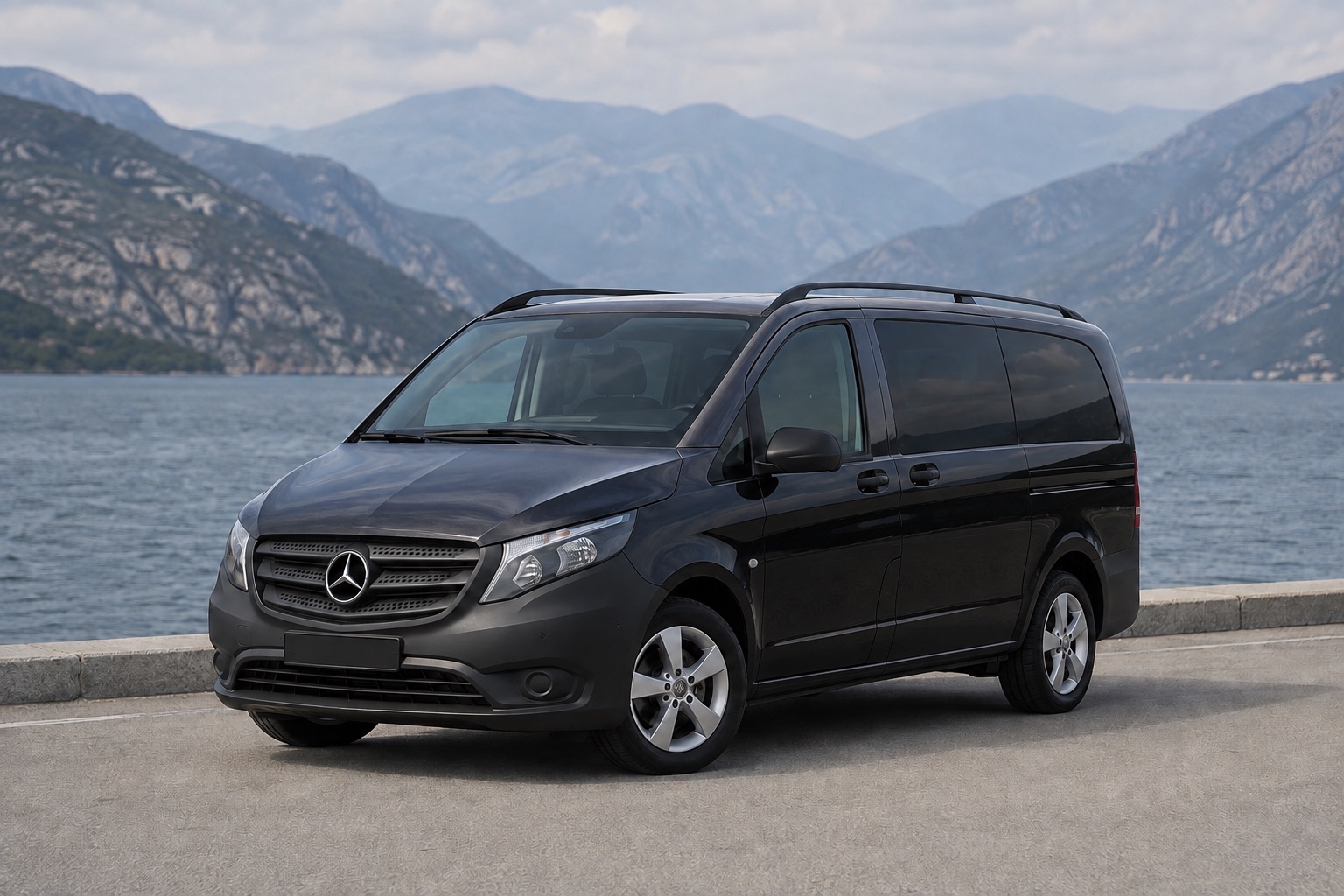 Black Mercedes Vito